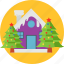 christmas house, christmas home, winter house, cabin 