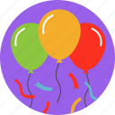 christmas balloon, birthday, celebration, decoration, party