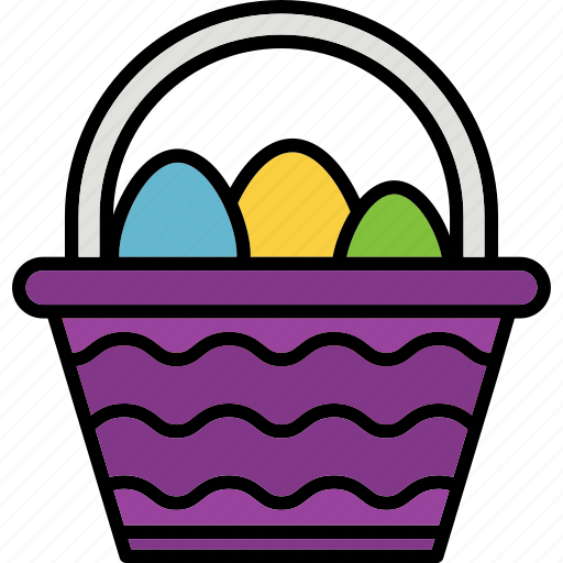 Egg basket, basket, cultures, decoration, easter icon - Download on Iconfinder