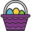 egg basket, basket, cultures, decoration, easter 