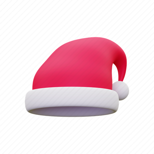 Santa claus hat, santa, christmas, santa claus, claus, xmas, gift 3D illustration - Download on Iconfinder