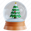 crystal, ball, crystal ball, decorative sphere, festive crystal, christmas, 3d icon, 3d illustration, 3d render 