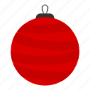 christmas, ornament, winter, gift, xmas, present, ball, decoration