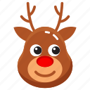 reindeercaribou, sleigh, puller, antlered, creature, hoofed, companion, north, pole