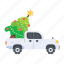 christmas tree, tree delivery, tree pickup, xmas tree, festive tree 