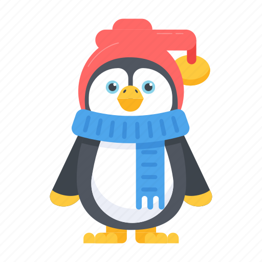 Spheniscidae, cute penguin, christmas penguin, flightless bird, xmas penguin icon - Download on Iconfinder