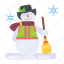christmas snowman, snow statue, snow sculpture, xmas snowman, snowman statue 