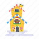 gingerbread home, gingerbread house, christmas house, xmas home, xmas house