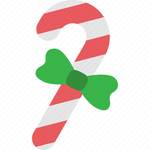 Candy, cane, christmas, decoration, ribbon, stick, xmas icon - Download on Iconfinder