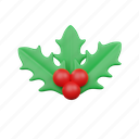 mistletoe, christmas, holly, gift, xmas, ornament 
