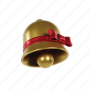 3d, illustration, of, bell, christmas, ornament, vector, holiday, decoration, winter, xmas, celebration, merry, realistic, design, render, new, year, isolated, background, season, happy, tree, gold, object, decor, noel, festive, light, gift, banner, december, party, present, cartoon, white, poster, element, decorative, box, greeting, set, minimal, eve, bauble, collection, snow, card, flyer, sale, abstract