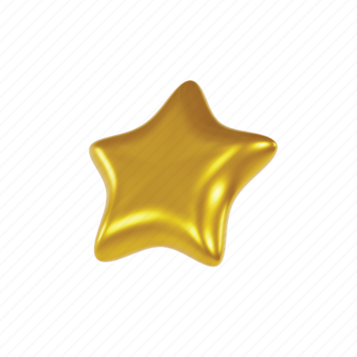 3d, illustration, star, christmas, ornament, vector, holiday icon - Download on Iconfinder