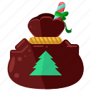 bag, christmas, delivery, holiday, presents, season