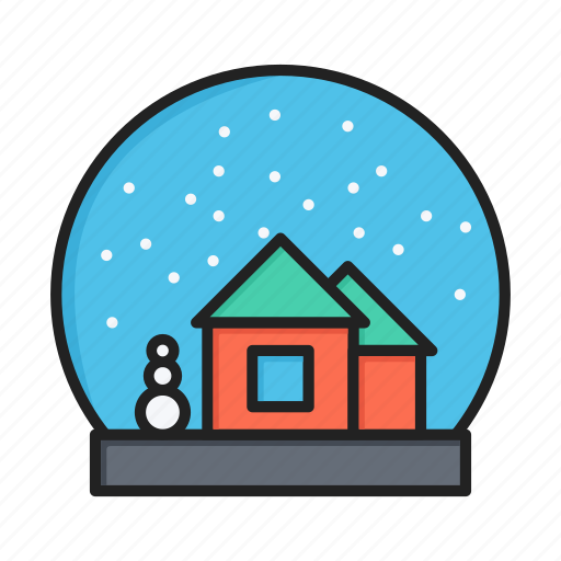 Ball, christmas, gift, home, snow, winter icon - Download on Iconfinder