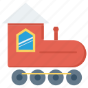 baby, railroad, toy, train icon