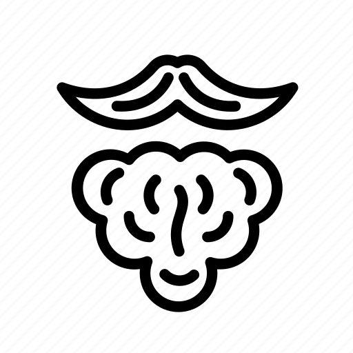 Beard, moustache icon - Download on Iconfinder on Iconfinder