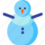 snowman, christmas, decoration, snow, winter, xmas 
