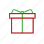 box, christmas, gift, present, stroke, celebration, xmas 