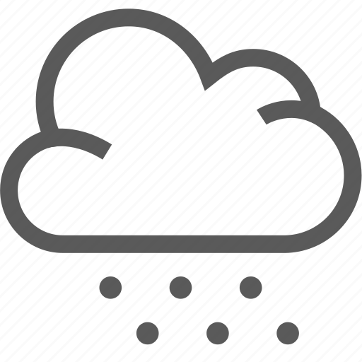 Cloud, forecast, snow, snowy, weather icon - Download on Iconfinder