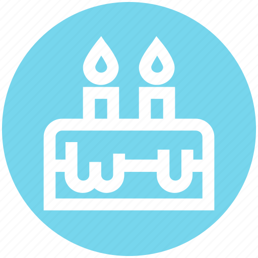 Birthday, cake, candles, celebration, christmas, easter, festival icon - Download on Iconfinder
