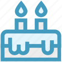 birthday, cake, candles, celebration, christmas, easter, festival