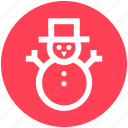 christmas, decoration, easter, hat, snow, snowman, winter
