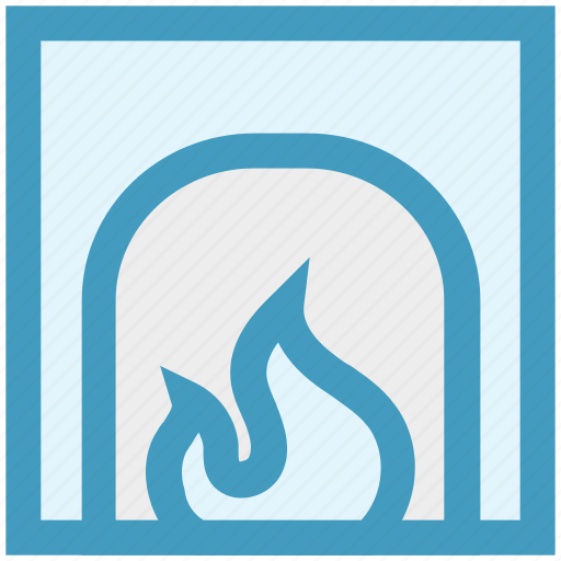 Chimney, christmas, easter, fire, fireplace, heater, warm icon - Download on Iconfinder