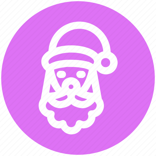 Christmas, easter, santa avatar, santa claus face, santa clous, santa face icon - Download on Iconfinder