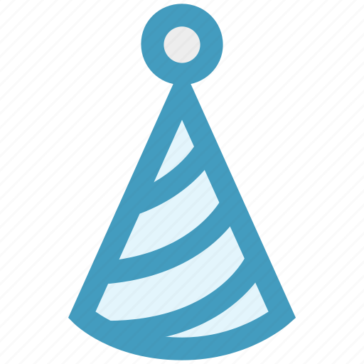 Birthday cap, celebration, christmas, cone hat, party, party cap icon - Download on Iconfinder