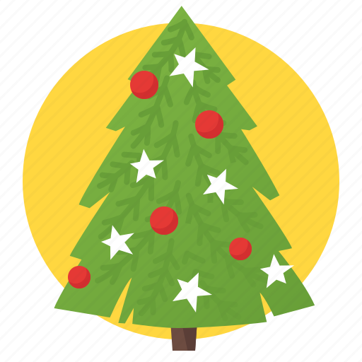 Christmas, christmas tree, christmas tree toys, pine, pine-tree, tree icon - Download on Iconfinder