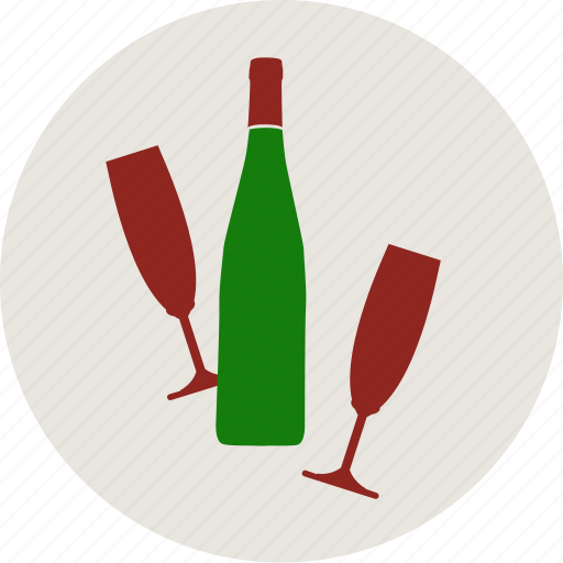 Celebration, champagne, christmas, eve, new year, party, wine icon - Download on Iconfinder