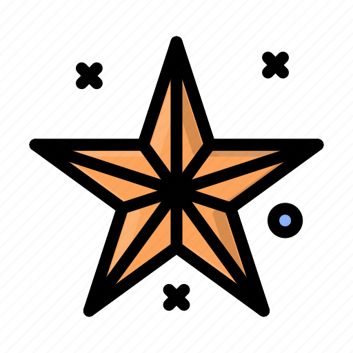 Star, decoration, christmas, night, newyear icon - Download on Iconfinder