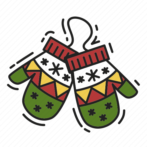 Christmas, gift, mittens, present, xmas icon - Download on Iconfinder