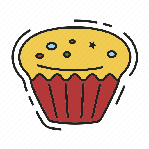 Cake, christmas, cupcake, xmas icon - Download on Iconfinder