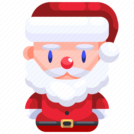 Santa, xmas, christmas, claus, user, avatar icon - Download on Iconfinder