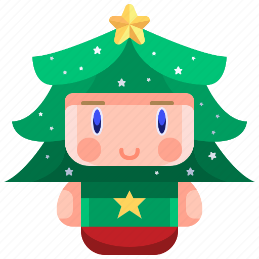 Avatar, boy, christmas, costume, tree, xmas icon - Download on Iconfinder