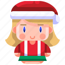 avatar, boy, christmas, girl, hat, winter, young