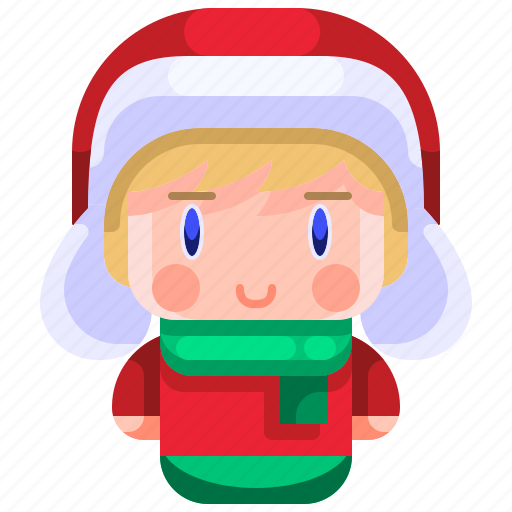 Avatar, boy, christmas, hat, winter, young icon - Download on Iconfinder