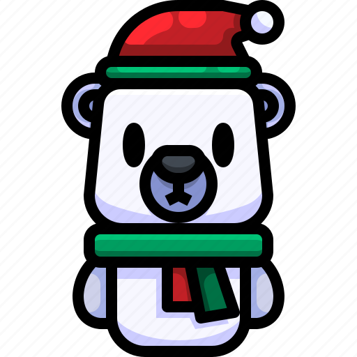 Avatar, bear, christmas, grizzly, life, mammal, wild icon - Download on Iconfinder