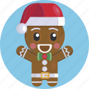 avatars, christmas, festive, food, funny, gingerman, happy