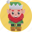 avatars, celebration, christmas, cute, elf, festive, redhead 