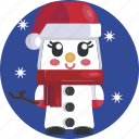 avatars, christmas, cute, festive, snow, snowman, sweet