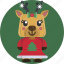 avatars, christmas, cute, deer, dress, festive, sweet 