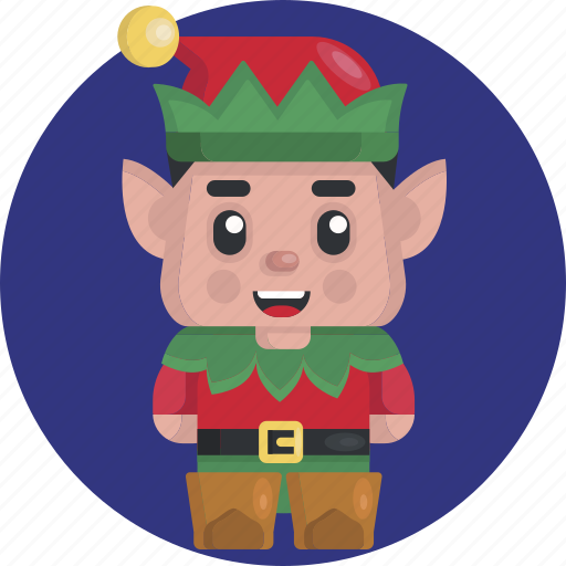 Avatars, celebration, christmas, claus, cute, elf, santa icon - Download on Iconfinder