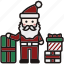 christmas, gift box, holiday, present, santa, winter, xmas 