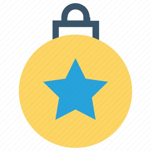 Ball, bauble, christmas, christmas ball, decoration, holidays, star icon - Download on Iconfinder