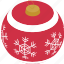 bauble, christmas, decoration, snowflake, celebration, holiday, snow 