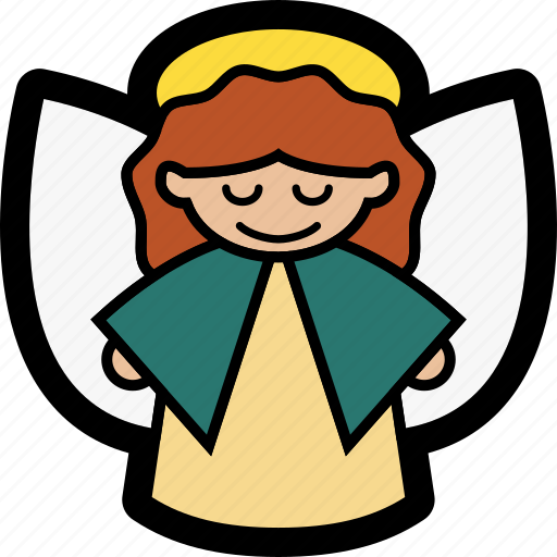 Angel, christmas, holiday, christmas angel icon - Download on Iconfinder