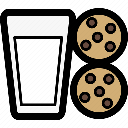 Christmas, milk, milk and cookies, santa, cookies icon - Download on Iconfinder