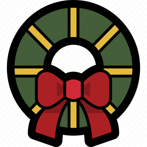 Christmas, decoration, wreath, christmas wreath icon - Download on Iconfinder